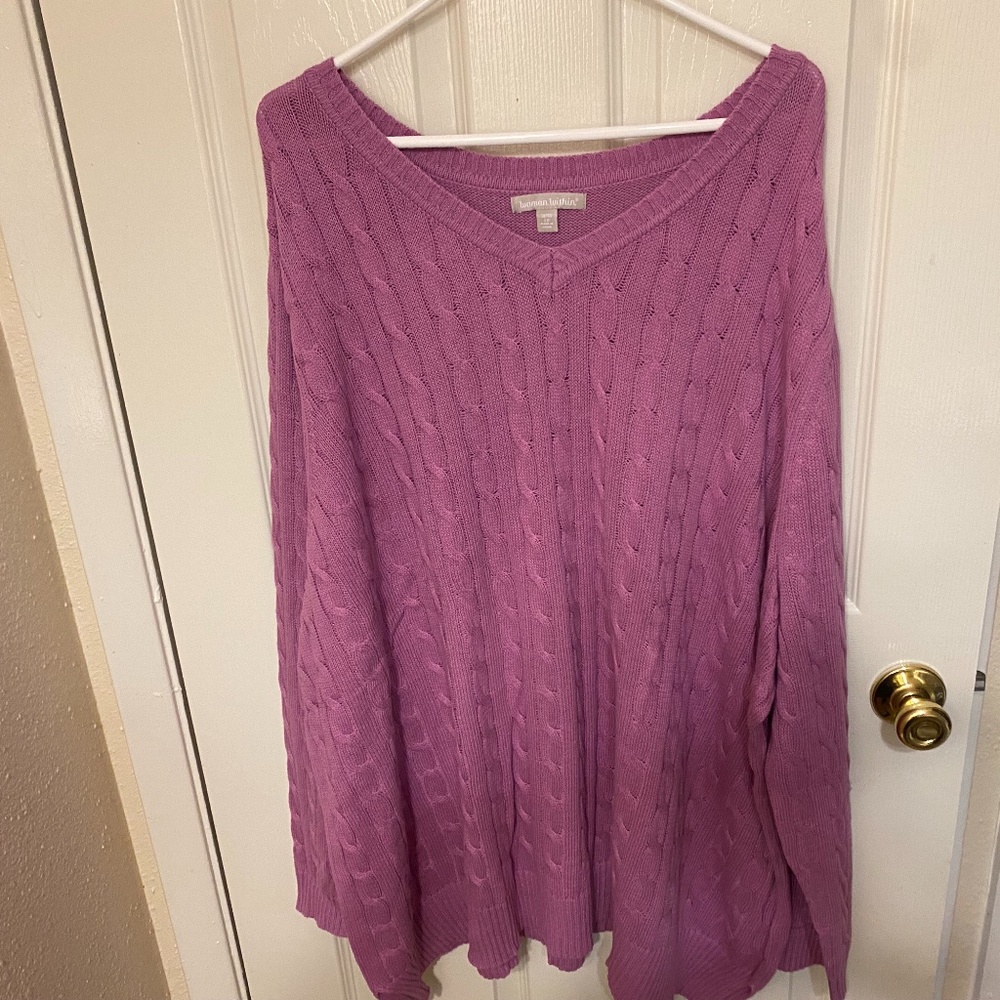 Woman Within Sweater